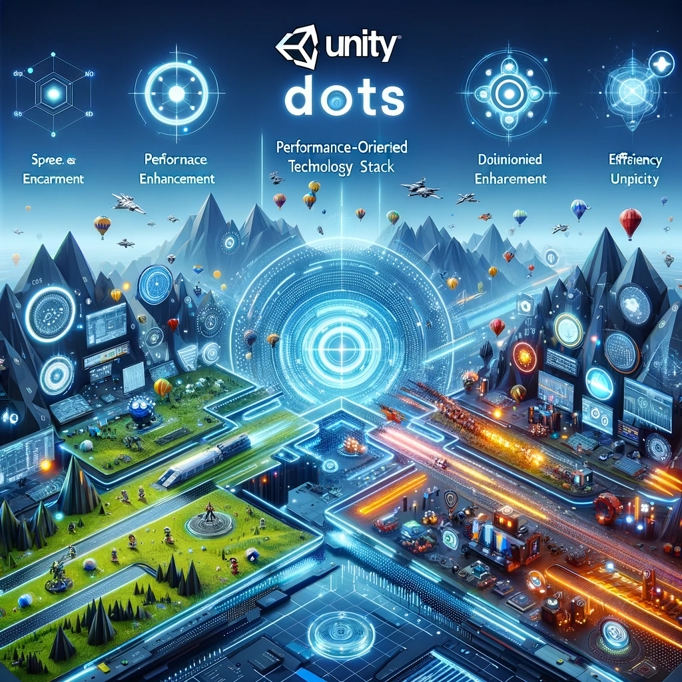 استفاده از Unity DOTS (Data-Oriented Technology Stack) برای بهینه‌سازی بازی‌ها