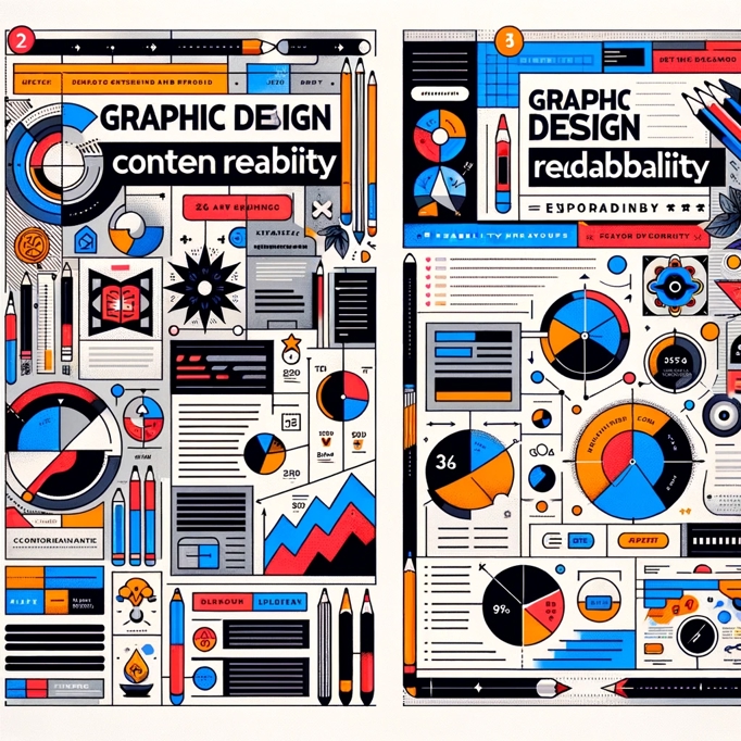 چگونه طراحی گرافیک می‌تواند به بهبود خوانایی محتوا کمک کند؟